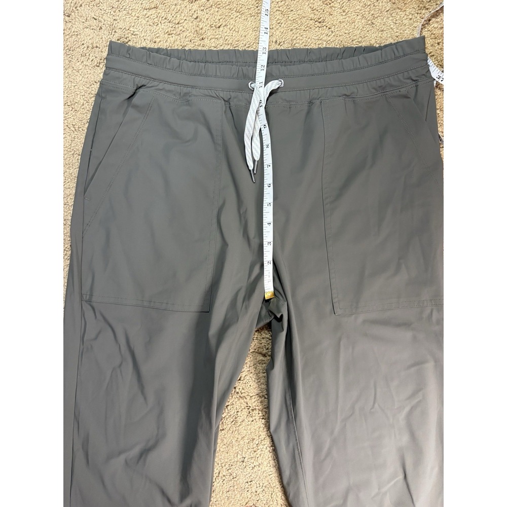 Vuori Miles Jogger Pants Women's Large Green Performance Ankle Athleisure Comfy - Picture 6 of 9